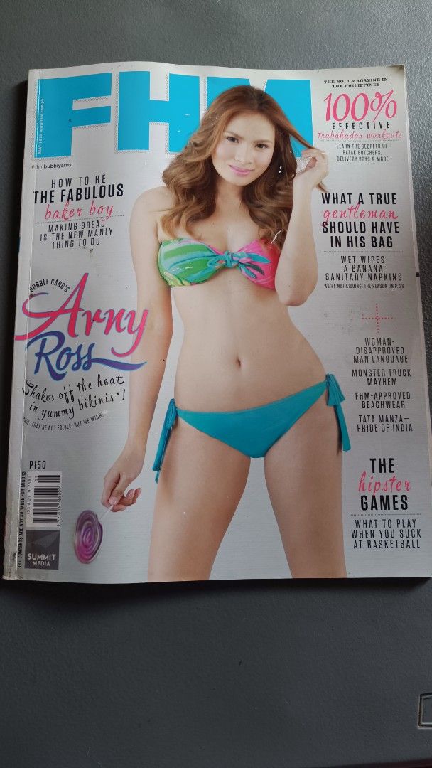 FHM Philippines Magazine May 2015 Arny Ross (Category: Magazines) located in Imus. Submitted by purple_rain17 (Listing ID 1467307349, Image 2). Description: - Magazine: FHM Philippines - Issue: May 2015 (Cover: Arny Ross) - .