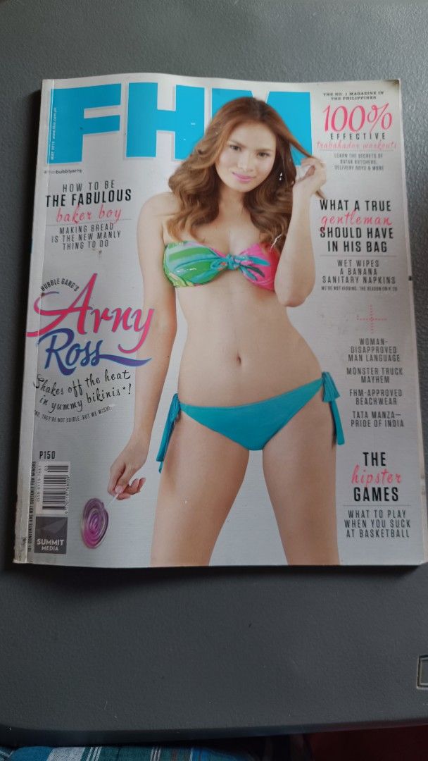FHM Philippines Magazine May 2015 Arny Ross (Category: Magazines) located in Imus. Submitted by purple_rain17 (Listing ID 1467307349, Image 3). Description: - Magazine: FHM Philippines - Issue: May 2015 (Cover: Arny Ross) - .
