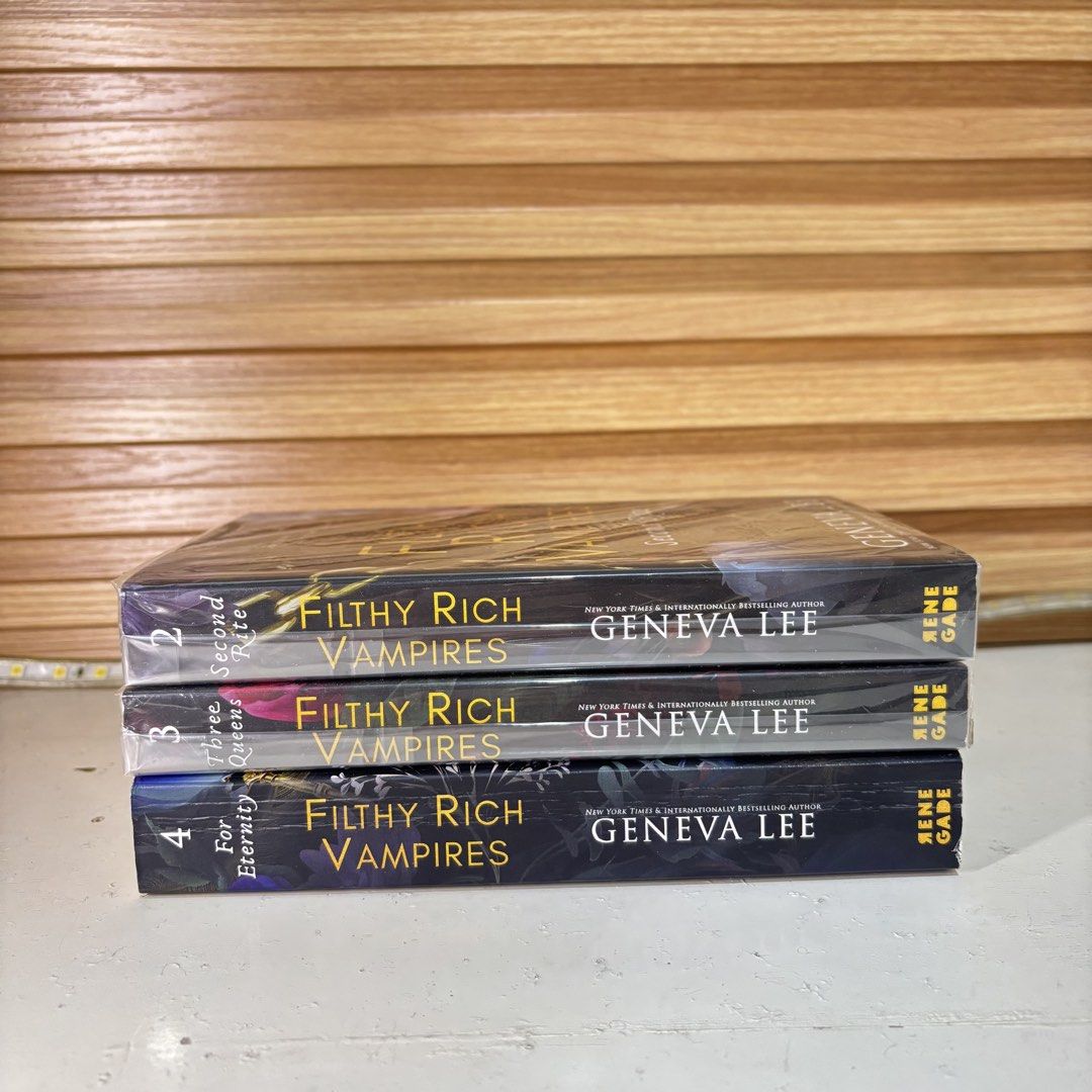 Filthy Rich Vampires Set Book2-4 (Category: Storybooks) located in Cebu City. Submitted by preloved.palette (Listing ID 1467228119, Image 2). Description: .