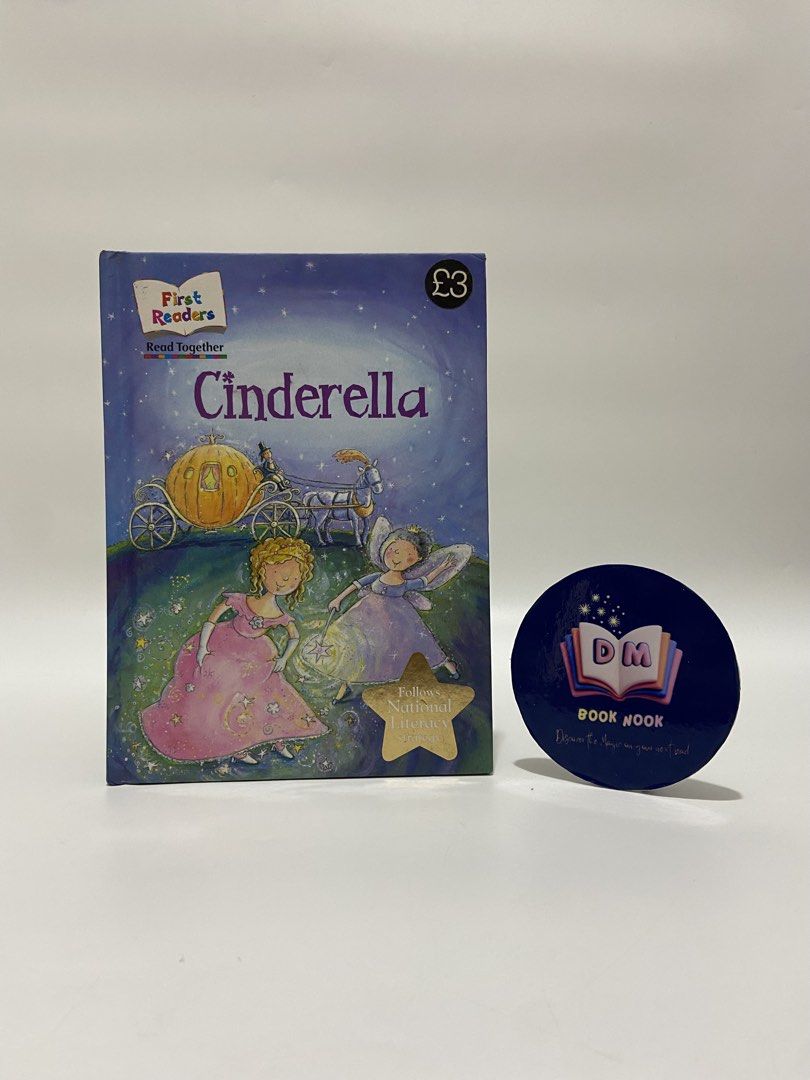 First Readers Cinderella (Category: Children's Books) located in Caloocan City. Submitted by dmbooknook (Listing ID 1467307457, Image 1). Description: - EUC , with name of previous owner - Small Hardcover | Early Reader ✨ 𝗖𝗶𝗻𝗱𝗲𝗿𝗲𝗹𝗹𝗮 𝗙𝗿𝗼𝗺 𝗿𝗮𝗴𝘀 𝘁𝗼 𝗿𝗶𝗰𝗵𝗲𝘀! 𝗪𝗶𝘁𝗵 𝘁𝗵𝗲 𝗵𝗲𝗹𝗽 𝗼𝗳 𝗵𝗲𝗿 𝗳𝗮𝗶𝗿𝘆 𝗴𝗼𝗱𝗺𝗼𝘁𝗵𝗲𝗿, 𝗖𝗶𝗻𝗱𝗲𝗿𝗲𝗹𝗹𝗮 𝗴𝗼𝗲𝘀 𝘁𝗼 𝘁𝗵𝗲 𝗯𝗮𝗹𝗹! ✨ 𝙒𝙝𝙮 𝙠𝙞𝙙𝙨 𝙡𝙤𝙫𝙚 𝙩𝙝𝙚𝙨𝙚: ✅ 𝙎𝙞𝙢𝙥�