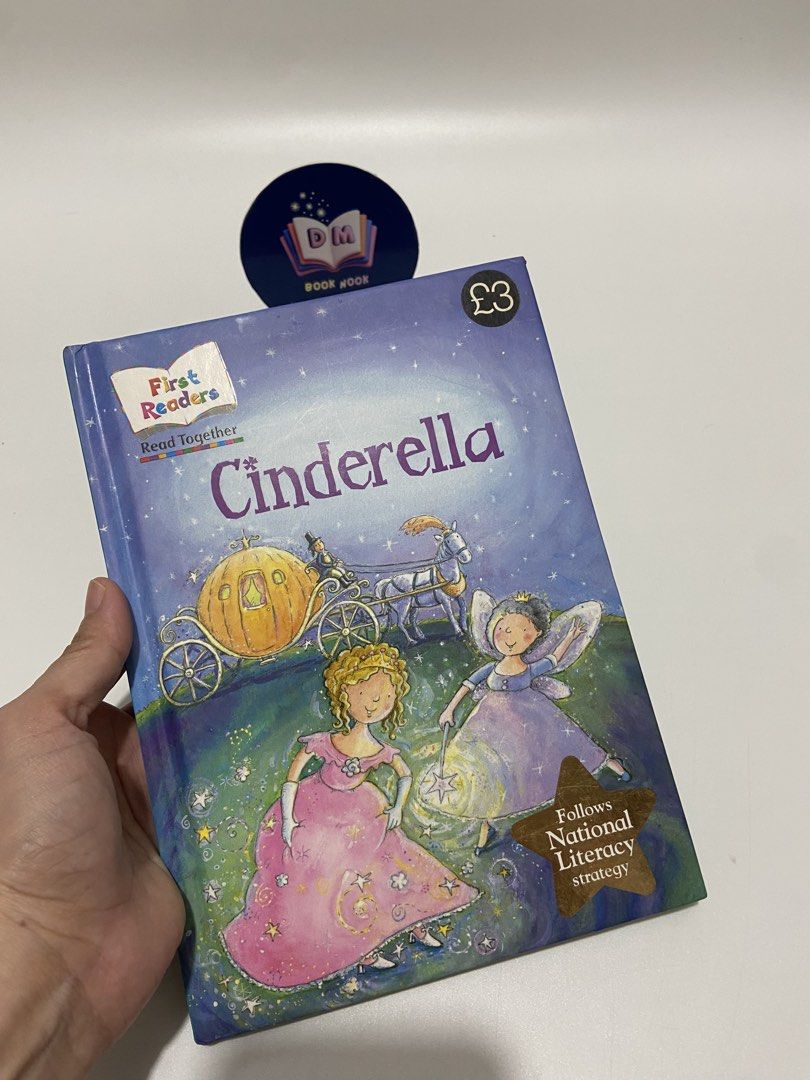 First Readers Cinderella (Category: Children's Books) located in Caloocan City. Submitted by dmbooknook (Listing ID 1467307457, Image 2). Description: - EUC , with name of previous owner - Small Hardcover | Early Reader ✨ 𝗖𝗶𝗻𝗱𝗲𝗿𝗲𝗹𝗹𝗮 𝗙𝗿𝗼𝗺 𝗿𝗮𝗴𝘀 𝘁𝗼 𝗿𝗶𝗰𝗵𝗲𝘀! 𝗪𝗶𝘁𝗵 𝘁𝗵𝗲 𝗵𝗲𝗹𝗽 𝗼𝗳 𝗵𝗲𝗿 𝗳𝗮𝗶𝗿𝘆 𝗴𝗼𝗱𝗺𝗼𝘁𝗵𝗲𝗿, 𝗖𝗶𝗻𝗱𝗲𝗿𝗲𝗹𝗹𝗮 𝗴𝗼𝗲𝘀 𝘁𝗼 𝘁𝗵𝗲 𝗯𝗮𝗹𝗹! ✨ 𝙒𝙝𝙮 𝙠𝙞𝙙𝙨 𝙡𝙤𝙫𝙚 𝙩𝙝𝙚𝙨𝙚: ✅ 𝙎𝙞𝙢𝙥�