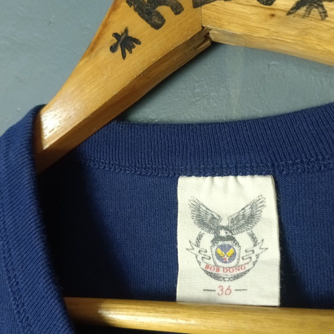 For Men - Bob Dong - Henley Shirt (Category: Tshirts & Polo Shirts ) located in Bacolod City. Submitted by drop.ph (Listing ID 1467289596, Image 3). Description: Bob Dong - Henley Shirt Authentic *Navy *Size XS - 19x24.5 *Excellent *No Flaws *Price: 880php *Add SF if outside Bacolod City .