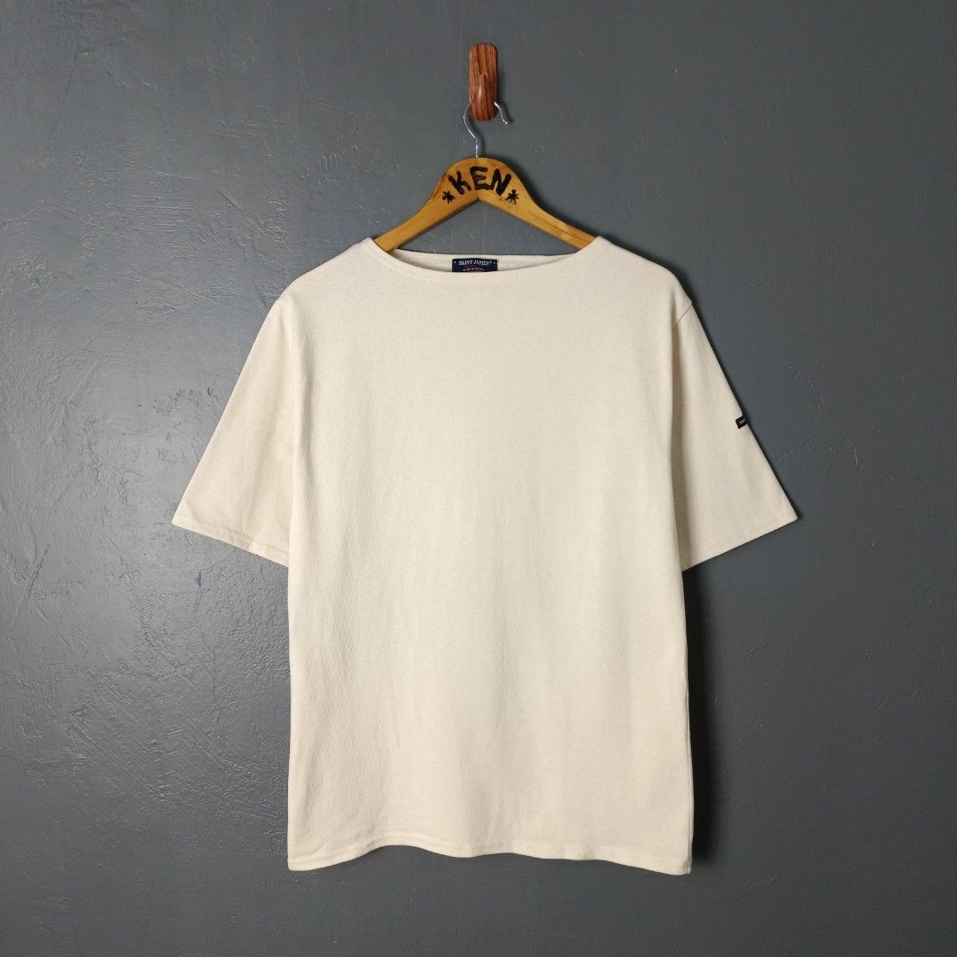 For Men - Saint James (Category: Tshirts & Polo Shirts ) located in Bacolod City. Submitted by drop.ph (Listing ID 1467280987, Image 1). Description: Saint James Authentic *Size S - 19x26.5 *Excellent cloth *Small dirt *Price: 880php *Add SF if outside Bacolod City .