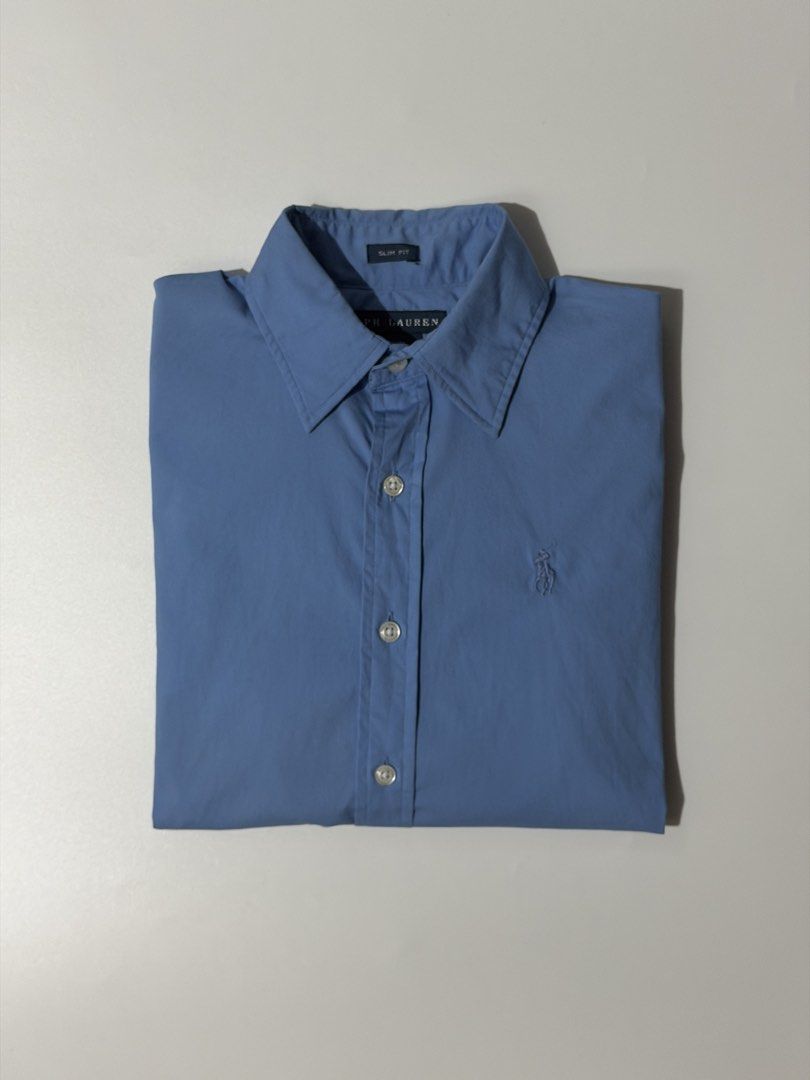 For sale (Category: Longsleeves) located in Marikina City. Submitted by hsatstnemesabeht (Listing ID 1467346586, Image 1). Description: Polo ralph lauren polo bottondown Size small Dimension Width 19 | Length 25 | Back 25 Good as new 💯.