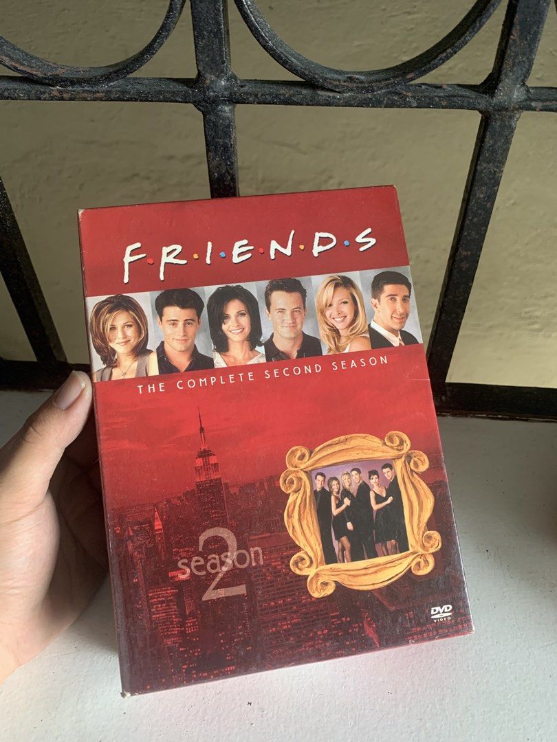 Friends The Complete First and Second Seasons DVD Box Sets (Category: CDs & DVDs) located in Quezon City. Submitted by 47thclothing (Listing ID 1467230177, Image 3). Description: - Friends DVD Box Sets: Complete Seasons 1 and 2 - Packaging: Includes original cardboard outer cases and multiple inner slim cases - Perfect for: Sitcom fans and physical media collectors - Meetup/Shipping available.