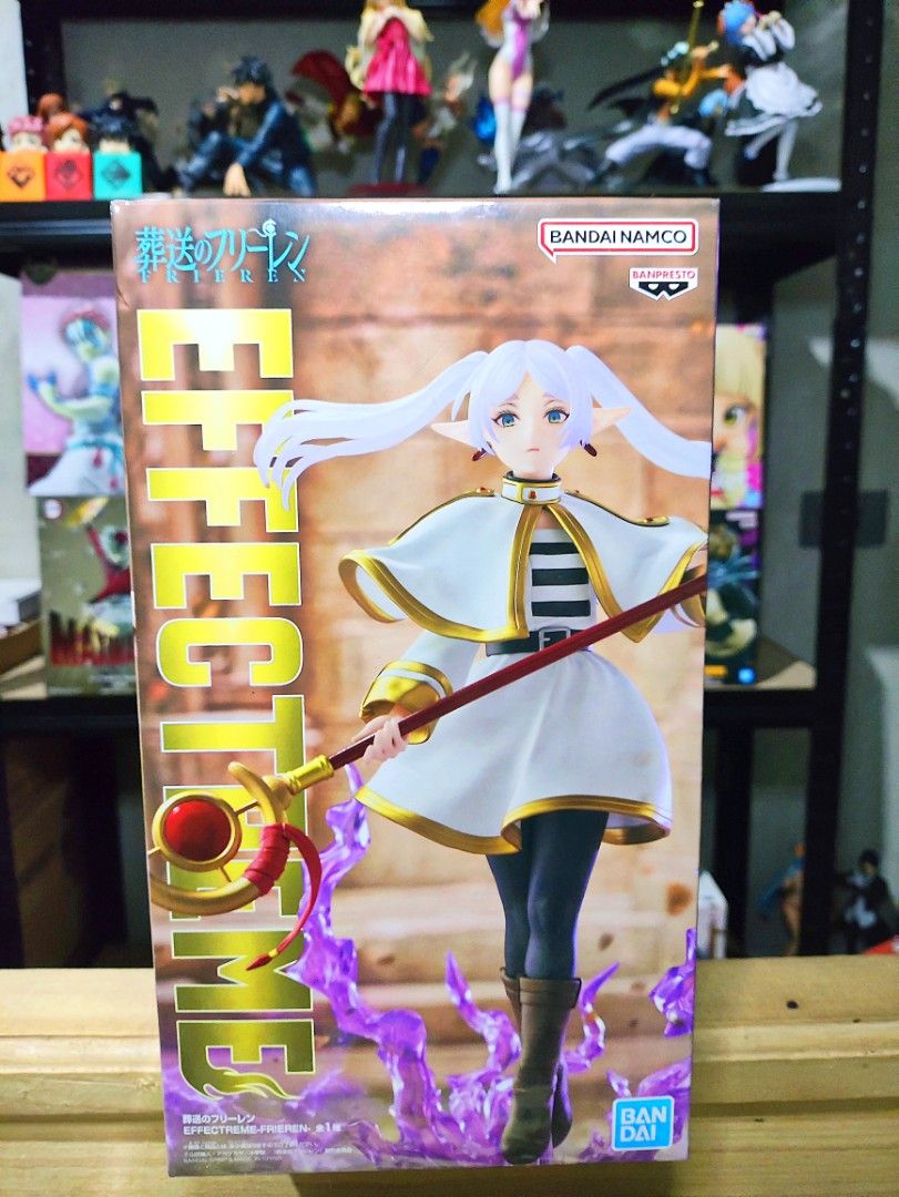Frieren - Effectreme Frieren (Category: Figurines & Statues) located in Manila. Submitted by sagehub.collectibles (Listing ID 1467328301, Image 1). Description: 💯Authentic Anime Figure 📍 Pampanga 🔥MISB Condition 🔵Blue App: SageHub Collectibles Direct message for more details.