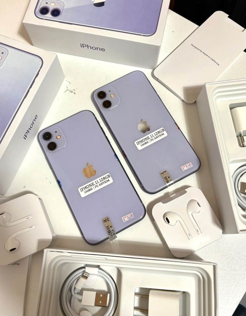 FS IPHONE 11 (Category: iPhone 11 Series) located in Marikina City. Submitted by lovelizylthrift (Listing ID 1467175632, Image 1). Description: 10,500 COMPLETE PACKAGE NAPO + PERFECT PANG PERSONAL USED good condition pre owned💜🎁 IPHONE 11 128GB FU ANYSIM| UNLI RESET ✅BOTH CAMERA MALINAW ✅OK FACE ID| TRUETONE ✅OK SOUNDS| MOUTHPIECE ✅SMOOTH GAMITIN ✅DISPLAY UNKNOWN ✅GOOD CONDITION COMPLETE PACKAGE NAPO🎁 💜ALL 100BH 🎀NO ISSUE SA PERFORMANCE! 🎀C