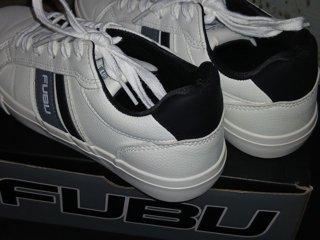 FUBU white and black casual sneakers with box (Category: Sneakers) located in Caloocan City. Submitted by friendsofphoebe (Listing ID 1467260821, Image 3). Description: ⚠️READ THE DESCRIPTION FIRST IF IT'S FINE WITH YOU LET'S DEAL IT THRU MESSAGE WOMENS FUBU WHITE AND BLACK SNEAKERS COMES WITH BOX AND 100% AUTHENTIC 📍PHP 2,200 📍SIZE 39 📍3 MONTHS OLD - LIGHTLY USED 📍PLEASE CHECK THE IMAGE ABOVE CAREFULLY ✅️DELIVERY VIA J&T OR LALAMOVE ONLY!!! 