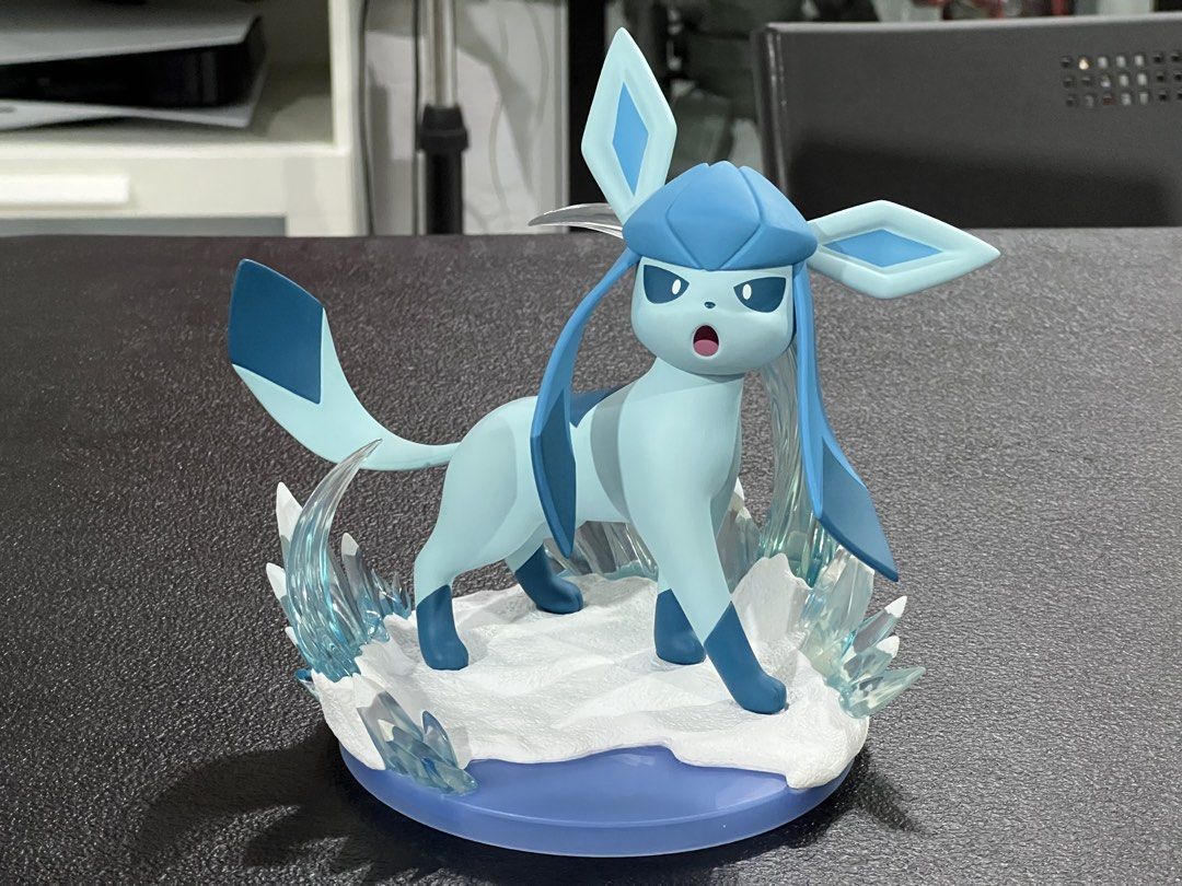 Funism - Pokémon Glaceon Prime Figure (Category: Figurines & Statues) located in Paranaque City. Submitted by robinluvr (Listing ID 1467284996, Image 3). Description: Selling Funism’s Glaceon Prime Figure ₱1,900! See images for details. - approx. 18 cm in height - BIB; figure was displayed in glass cabinet - box has minor corner dents and tears MOP: GCash, bank transfer MOD: Lalamove, Grab, J&T, LBC. Sf shouldered by buyer Loc: Parañaque First to