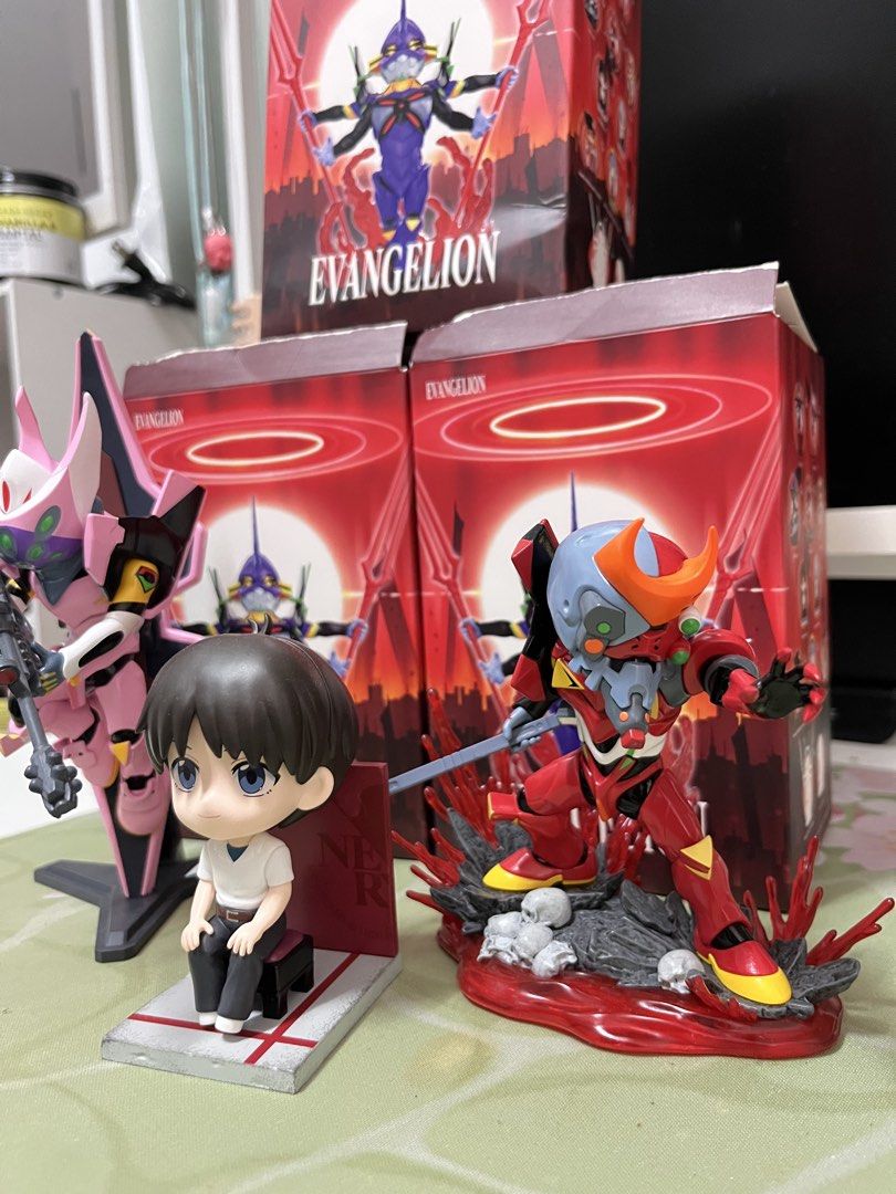 Funism Evangelion (Category: Figurines & Statues) located in Quezon City. Submitted by mikhcruz (Listing ID 1467273432, Image 3). Description: Brand new, just opened. Didn't get prio. ₱700 each ₱2,000 take all :) .