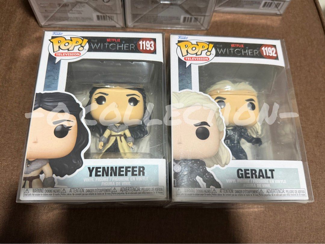 FUNKO POP: THE WITCHER (SET) (Category: Other Merchandise) located in Quezon City. Submitted by _qcollections (Listing ID 1467300515, Image 1). Description: ✨ All in excellent condition (9.5/10) ✨ Each comes with a BOSS/1.5mm Funko Pop Protector ✨ Never Open On Box (NOOB) ✨No major box flaws ✨ Personally owned, collector-kept and well-maintained ✨ Price is slightly negotiable for sure buyers RFS: QUITTING 🥹.