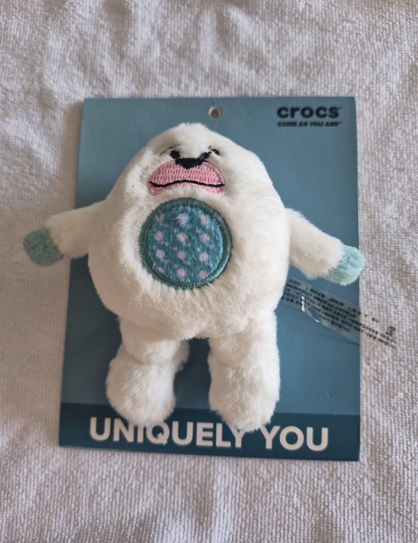 Fuzzy Yeti w/ Squish Tummy Jibbitz (AUTHENTIC) (Category: Shoe inserts) located in Manila. Submitted by fashionfootprintsph (Listing ID 1467186846, Image 1). Description: 💯 Original.