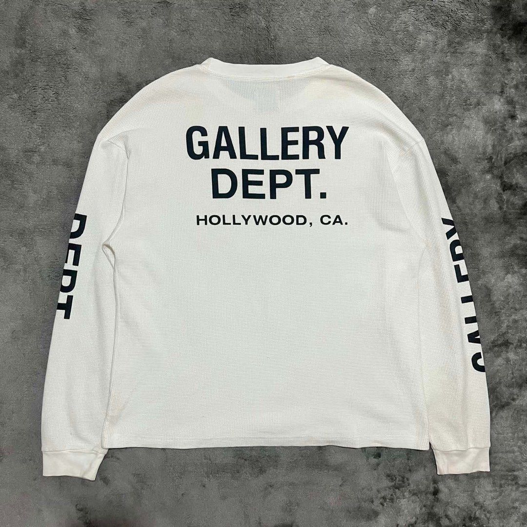 Gallery Dept Waffle Knit Longsleeve (Category: Hoodies) located in Cagayan de Oro. Submitted by montresor.ph (Listing ID 1467339083, Image 2). Description: Condition: Pristine Width: 24 Length: 29 Color rate: 9.8/10 Price: 2,000.