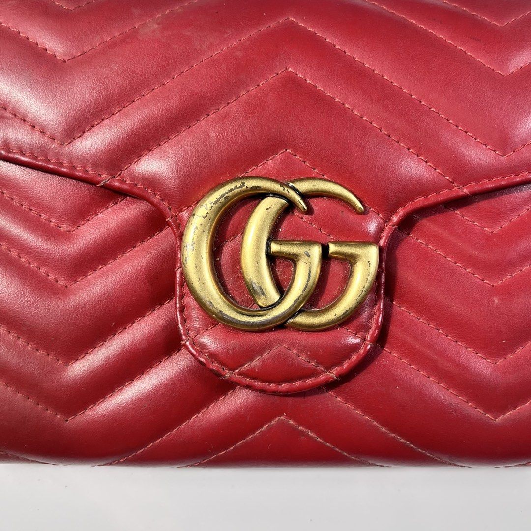 Gg marmont leather handbag (Category: Luxury Bags & Wallets) located in Iloilo. Submitted by profitpicks (Listing ID 1467354334, Image 2). Description: .