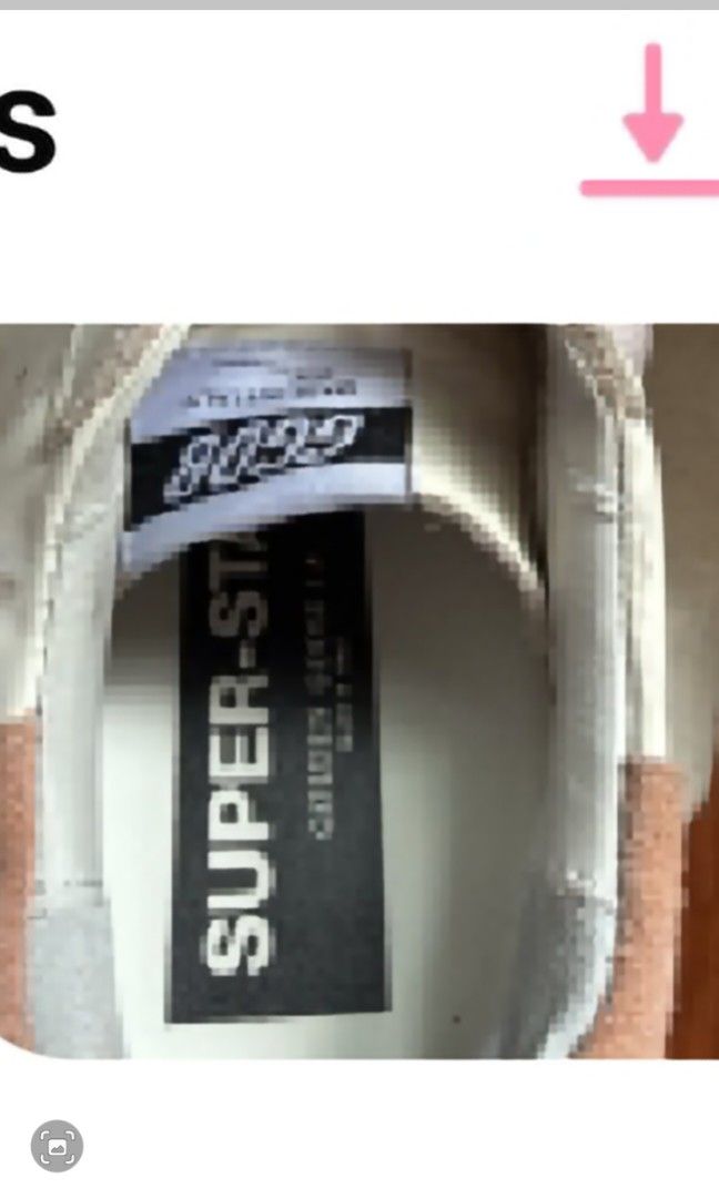 Ggdb superstar pink tab (Category: Sneakers & Footwear) located in Quezon City. Submitted by nobledragon_555419 (Listing ID 1467340985, Image 2). Description: decluttering, selling for low nka tambak lang authentic with dust bag and card.