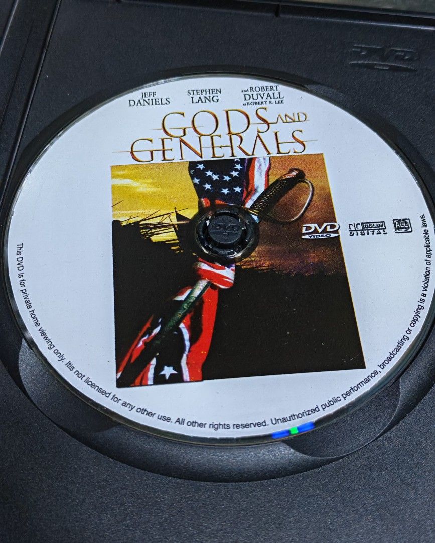 Gods and Generals (Category: CDs & DVDs) located in Carmona. Submitted by tech_hub_cavite (Listing ID 1467332255, Image 3). Description: .