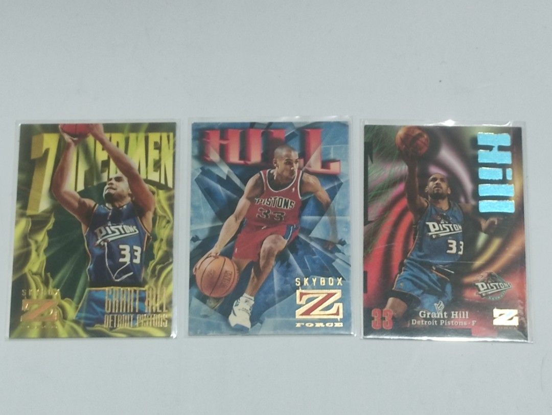 Grant Hill Skybox Z Force Cards ( not mint) (Category: Raw Singles) located in Lipa City. Submitted by mark_collections (Listing ID 1467230381, Image 1). Description: Grant Hill Skybox Z Force Cards ( not mint) - bawal sa maselan Mode of Payment: Gcash.