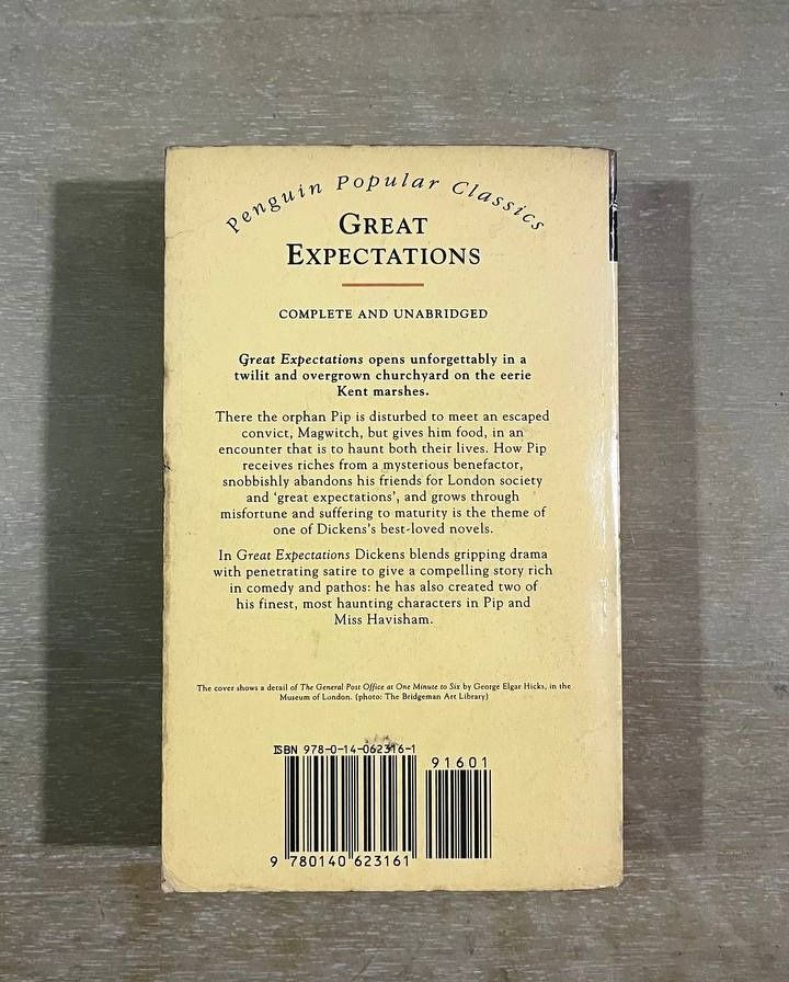 Great Expectations by Charles Dickens (Category: Storybooks) located in Pasig City. Submitted by murphy.reads (Listing ID 1467351174, Image 2). Description: .