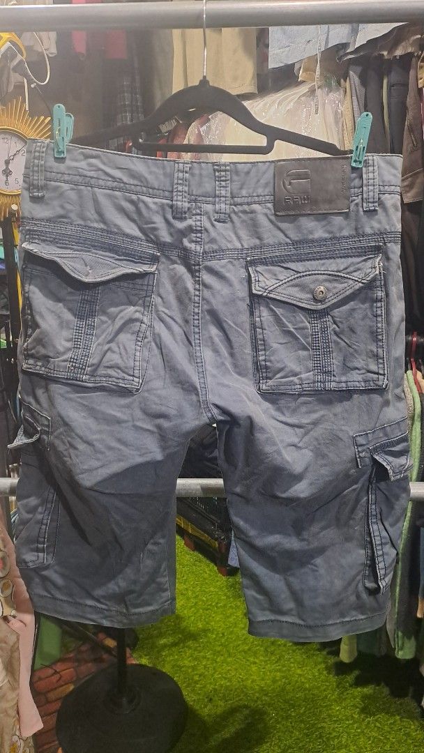 G-Star RAW cargo shorts dark blue (Category: Shorts) located in Antipolo. Submitted by __watchu_finds (Listing ID 1467272862, Image 2). Description: color may vary due to lightning shipment: lalamove, lbc, grab jnt etc payment: gcash meetup: imall antipolo or nearby.