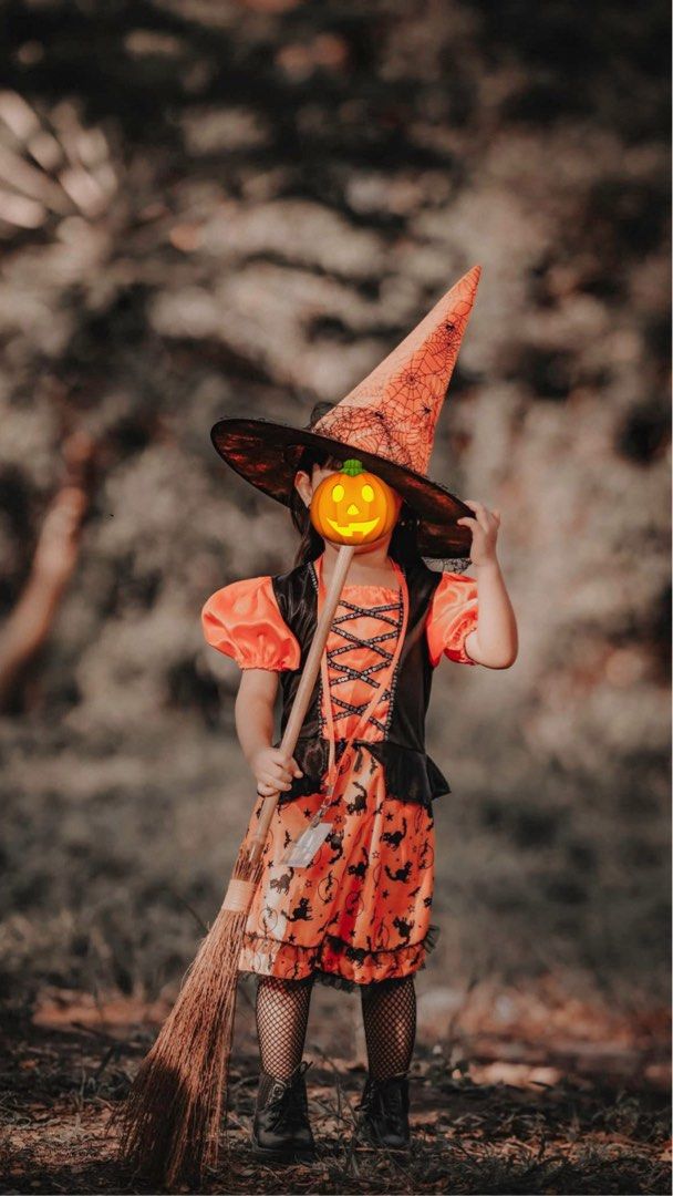 Halloween Costume (Category: Babies & Kids Fashion) located in Cavite. Submitted by mchrstl (Listing ID 1467295632, Image 2). Description: Witch Costume for 3-4yrs old 500 fix With hat & broom Cavite loc..