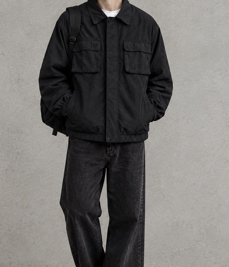 HAPD Tactical Utility Jacket (Category: Coats, Jackets and Outerwear) located in Los Banos. Submitted by lootmeup (Listing ID 1467251825, Image 1). Description: HAPD Tactical Utility Jacket Lakh/511 tactical alternative Have 2 secret pockets inside the jacket Size: Width: 25 Length: 27 Mine P600 .