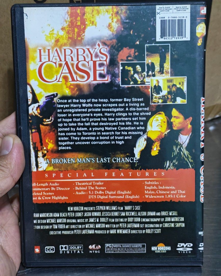 Harry's Case (Category: CDs & DVDs) located in Carmona. Submitted by tech_hub_cavite (Listing ID 1467333729, Image 2). Description: .