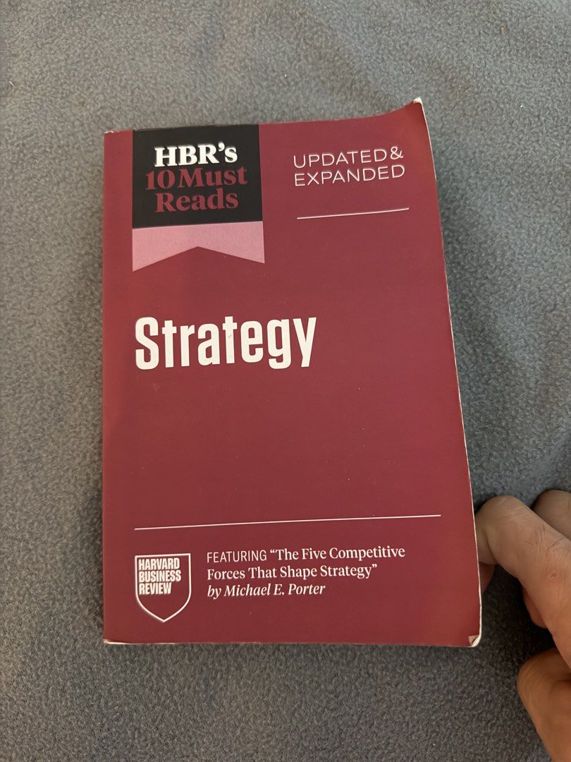 Harvard Business Review - Strategy (Category: Assessment Books) located in Manila. Submitted by daleyo (Listing ID 1467302859, Image 1). Description: Done reading Bought at fullybooked .