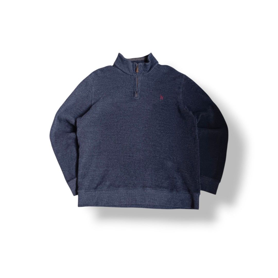 Hazzys quarter zip navy blue (Category: Hoodies) located in Davao. Submitted by jeff_thrifts (Listing ID 1467228867, Image 1). Description: .