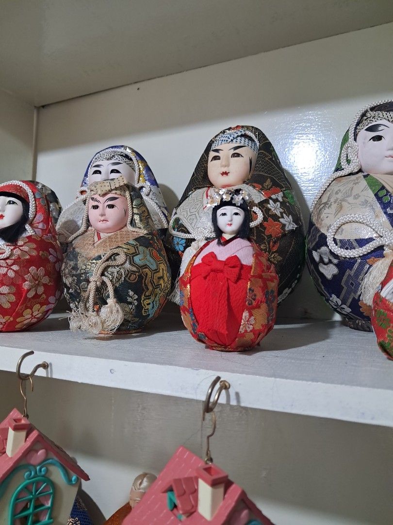 Hina daruma (Category: Vintage Collectibles) located in Cavite. Submitted by secretjapansurplus (Listing ID 1467282092, Image 2). Description: 19 pcs different sizes take all for only 1300 for lalamove only.