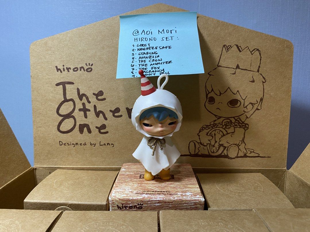 Hirono - The Other One Set (Category: Designer & Blind Box Toys) located in Cavite. Submitted by aoi_moriii (Listing ID 1467251772, Image 3). Description: • Complete Inclusions - Box, Card and Foil • All figures are in good condition 💵 Gcash / Maya / Seabank 📦 JNT / GGX / SDD 📍 General Trias, Cavite.