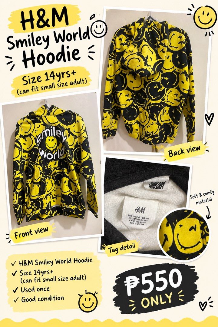 H&M Hoodie (Category: Coats, Jackets and Outerwear) located in Minglanilla. Submitted by mi_jin (Listing ID 1467205049, Image 1). Description: .