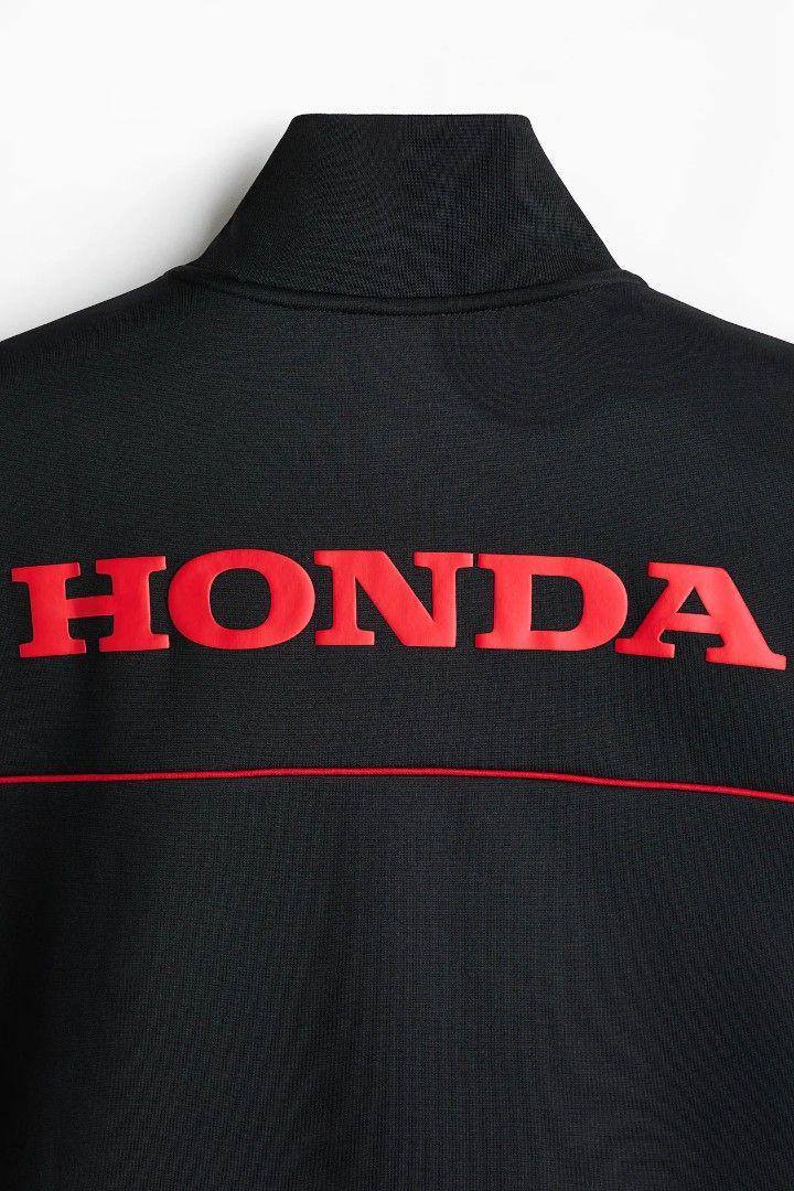 h&m x honda (Category: Coats, Jackets and Outerwear) located in Caloocan City. Submitted by triftbyzion (Listing ID 1467216523, Image 1). Description: like new condition tags nlng kulang medium to large. loose size super ganda.