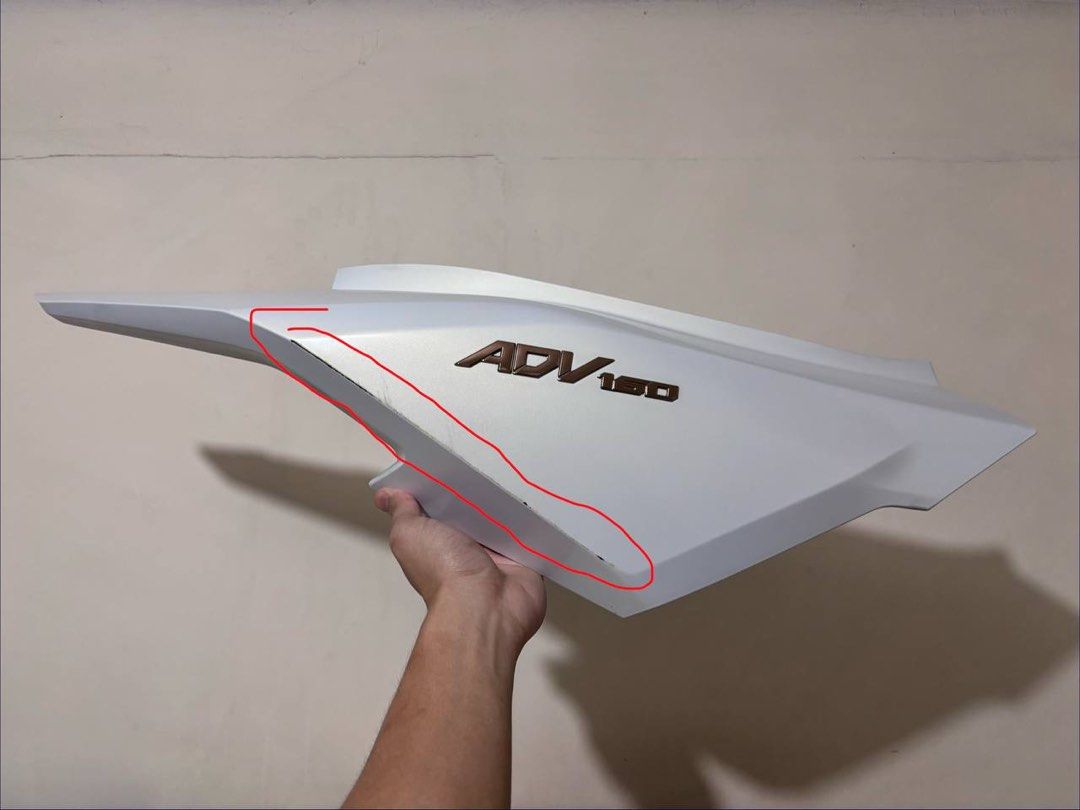 Honda ADV 160 Roadsync R Front Side Outer & Rear Body Cover (Category: Body Parts and Accessories) located in Manila. Submitted by mv_declutter (Listing ID 1467309430, Image 3). Description: !!!MAY GASGAS!!! Selling as bundle. Part No. 64601-K0W-NC0ZH 83550-K0W-NA0ZC Location: Shakey’s Pizza Parlor - Lourdes.