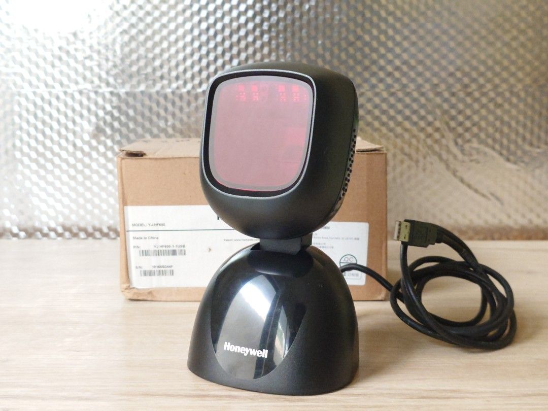 Honeywell YouJie HF600 Omnidirectional Barcode Scanner (Category: Printers, Scanners & Copiers) located in Butuan. Submitted by therollingstone (Listing ID 1467207886, Image 1). Description: In case our POS equipment broke in the middle of operation, we kept a spare unit in our offices for emergency, though it hasn't been used since we purchased it. The box is opened for inspection but the device remains unused..