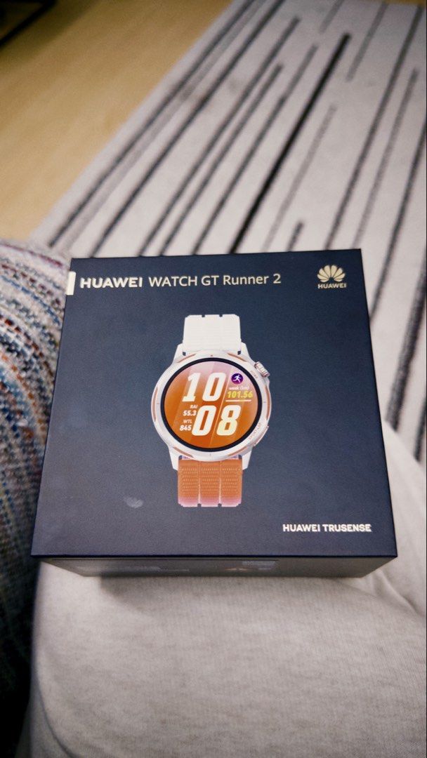 Huawei Gt Runner 2 (Category: Wearables & Smart Watches) located in Manila. Submitted by ivancoloma31258 (Listing ID 1467331385, Image 1). Description: FOR SALE Huawei GT Runner 2 Used Twice. Date of Purchase: Oct 9, 2026 Complete w/ box and manual 2 YEARS WARRANTY 16,000 PHP ONLY OR STRAIGHT SWAP GARMIN FORERUNNER 265.
