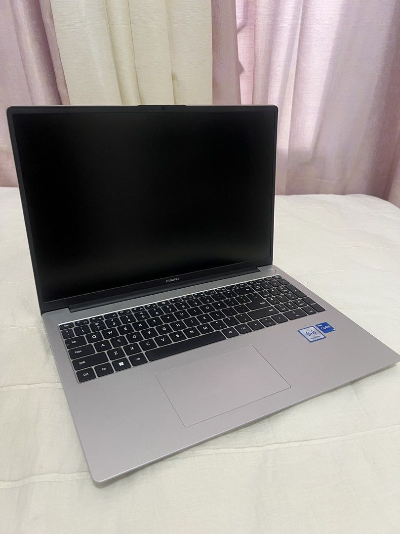 Huawei Laptop with Full Keyboard Silver (Category: Laptops & Notebooks) located in Nabunturan. Submitted by mariaheeee (Listing ID 1467251366, Image 1). Description: - Color: Sleek Silver - Processor: Intel Core for reliable daily performance - Keyboard: Full-size with a numeric keypad and integrated trackpad - Display: Clean screen bezels featuring a convenient top camera notch - Extra Feature: Huawei Share enabled - Best For: Work, school, and 