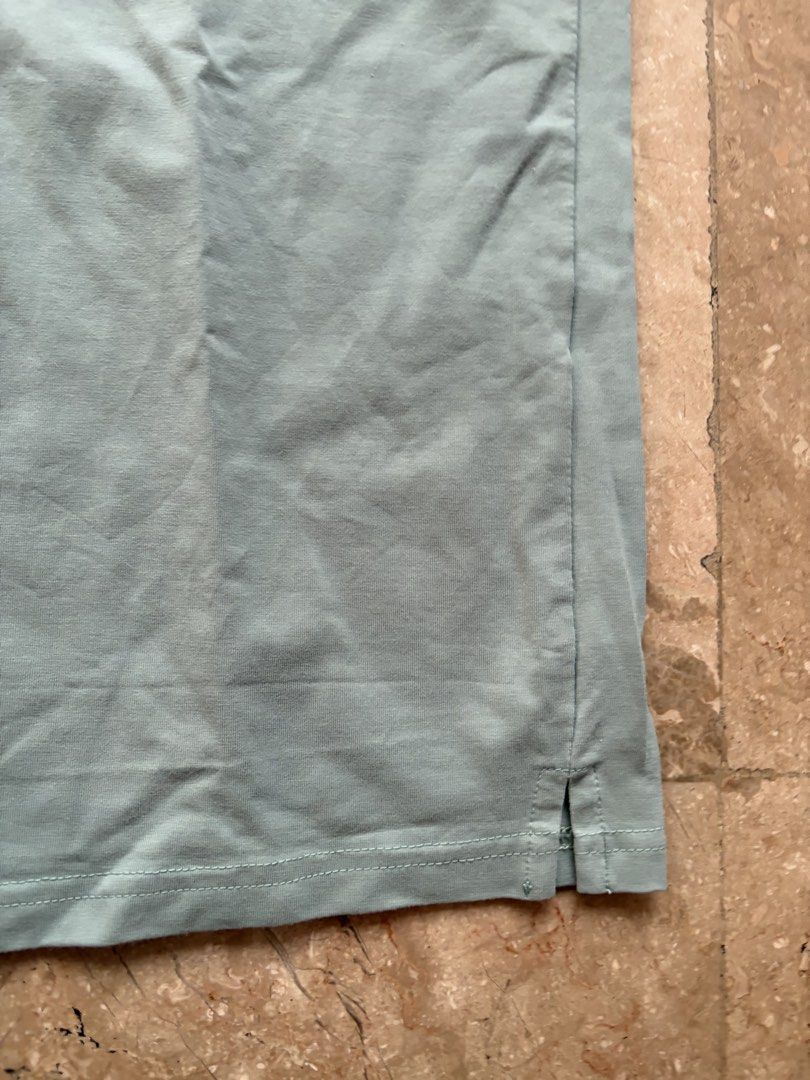 Hugo Boss Polo, Sage Green (Category: Tshirts & Polo Shirts ) located in Quezon City. Submitted by tidyup.lara (Listing ID 1467294753, Image 2). Description: Size XL Shoulder 18.5” Bust 42” Waist 42” Length 30” Condition 8/10: used but in good condition.