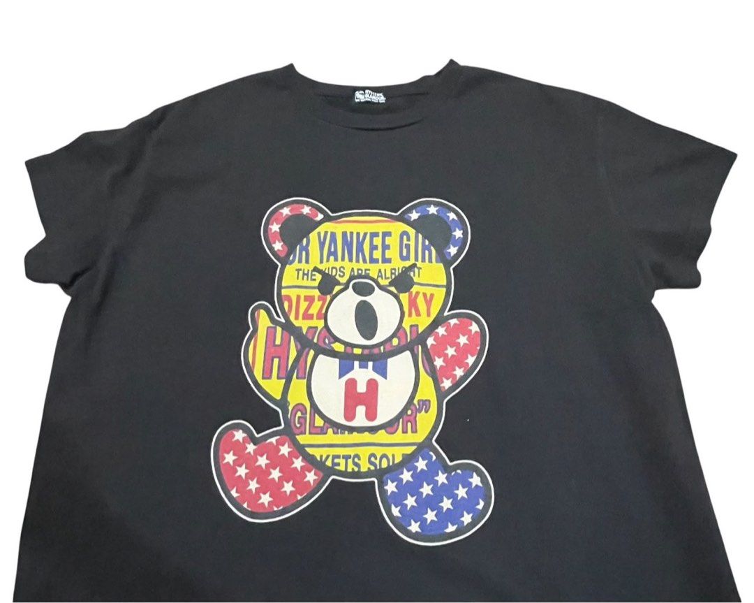 Hysteric Glamour Bear Tee (Category: Tshirts & Polo Shirts ) located in Manila. Submitted by picklerick_collects (Listing ID 1467235848, Image 2). Description: 25x18.