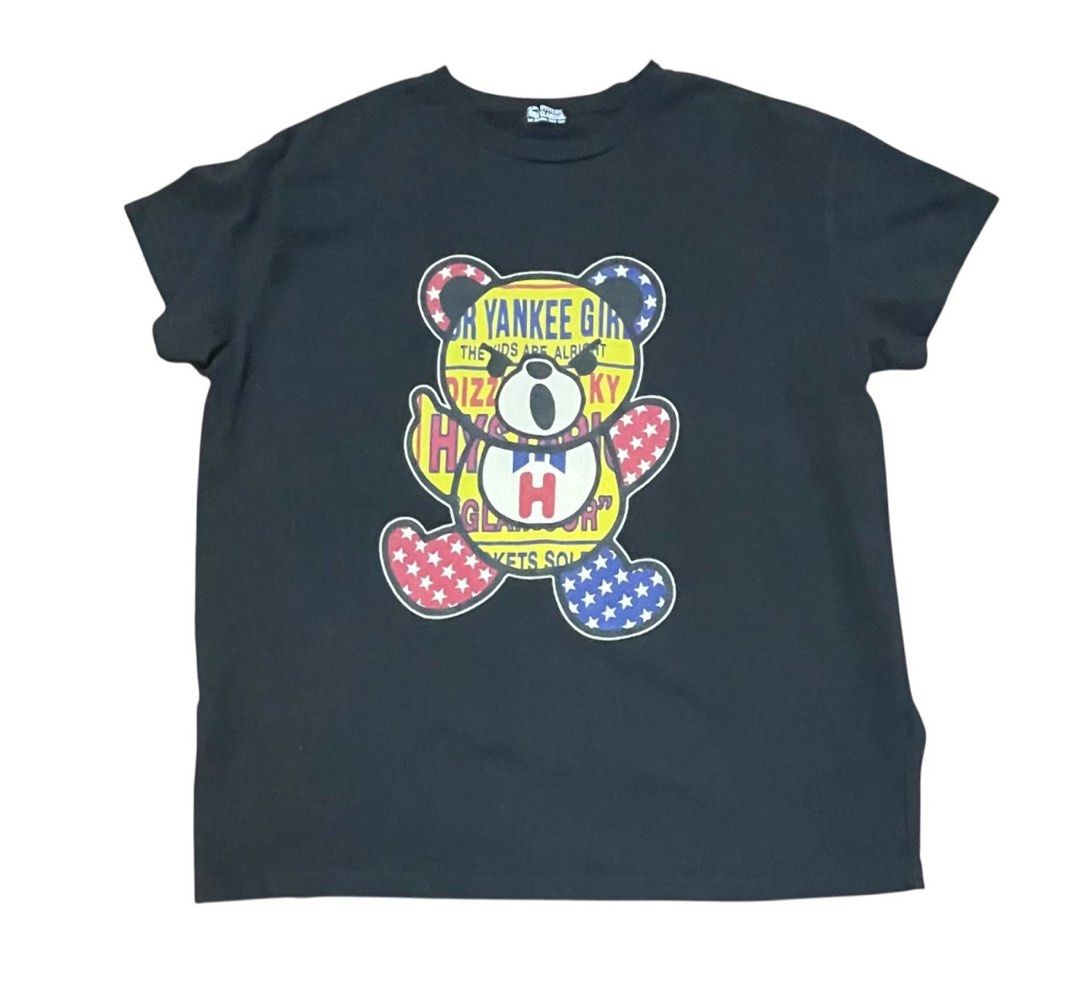 Hysteric Glamour Bear Tee (Category: Tshirts & Polo Shirts ) located in Manila. Submitted by picklerick_collects (Listing ID 1467235848, Image 1). Description: 25x18.