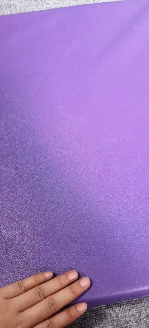 Imported Tri-Fold Exercise Thick Foam Gym Mat Gymnastics Mat (Category: Exercise Mats) located in Valenzuela. Submitted by gracebacot17959 (Listing ID 1467211033, Image 2). Description: - Authentic import from Japan: Premium thick purple foam gym mat - Convenient tri-fold design: Built-in carry handles for effortless storage and transport - Generous dimensions: Measures 24 x 71 x 2 inches - Easy maintenance: Durable faux leather texture surface i