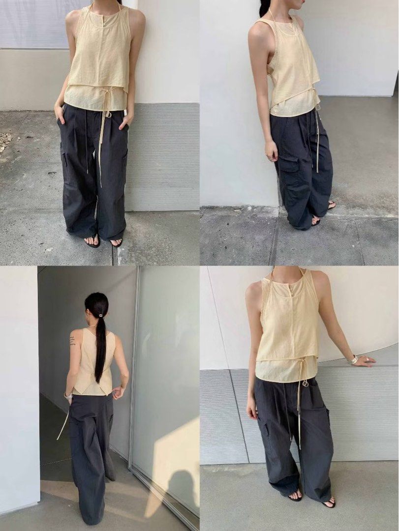 Inbyin Yellow Layered Top (Category: Sleeveless) located in Baguio. Submitted by lovelemons (Listing ID 1467187152, Image 3). Description: Inbyin Yellow Layered Top Small-Medium No issues Good as new condition .