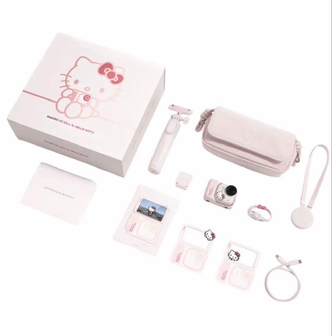 INSTA 360 GO ULTRA (Category: Video Cameras) located in Santa Rita. Submitted by isabelc2206 (Listing ID 1467316412, Image 3). Description: FOR SALE: Insta360 GO Ultra × Hello Kitty Limited Edition 🎀 ACTUAL PRICE: ₱34,000 Selling for ₱29,990 Selling my Insta360 GO Ultra × Hello Kitty Limited Edition Action Camera Bundle 💗 Willing to do video calls to prove. Super cute limited-edition Hello Kitty design with a compact and wearable camera setup—p