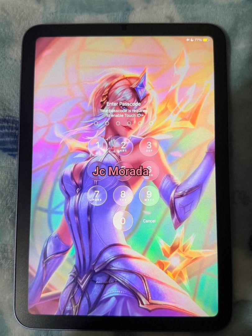 Ipad Mini 6th Gen 256 GB Purple (Category: iPad) located in Manila. Submitted by rimuru33 (Listing ID 1467238021, Image 3). Description: FOR SALE: Ipad Mini 256 GB Purple ~ Purple ~ 256 GB ~ True Tone Face I.D ✅ ~ Check to Sawa, Unli Video Calls ~ Lady Owned ~ Original Box ~ RFS: Planning to Upgrade PS: PASS SA BUY AND SELL Location:Baclaran, Paranaque STRICTLY MEET UPS ONLY! ☺️ Can Send Videos and Pics of the Item.