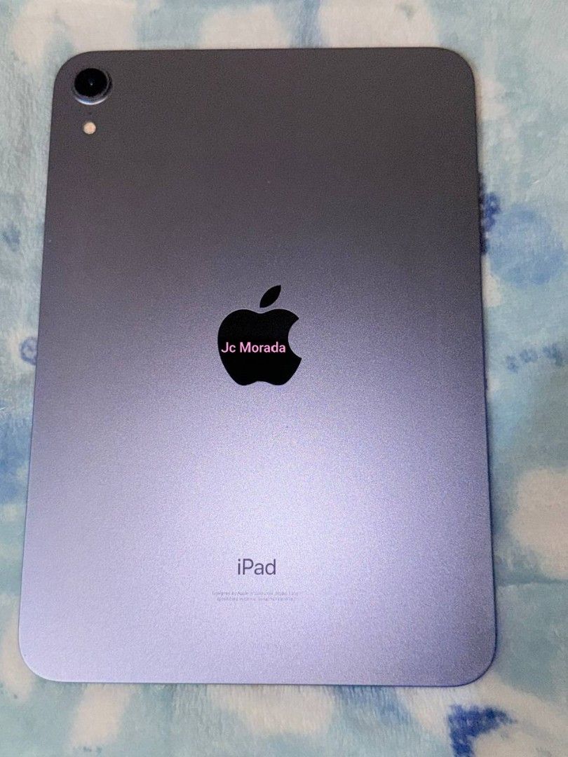 Ipad Mini 6th Gen 256 GB Purple (Category: iPad) located in Manila. Submitted by rimuru33 (Listing ID 1467238021, Image 1). Description: FOR SALE: Ipad Mini 256 GB Purple ~ Purple ~ 256 GB ~ True Tone Face I.D ✅ ~ Check to Sawa, Unli Video Calls ~ Lady Owned ~ Original Box ~ RFS: Planning to Upgrade PS: PASS SA BUY AND SELL Location:Baclaran, Paranaque STRICTLY MEET UPS ONLY! ☺️ Can Send Videos and Pics of the Item.
