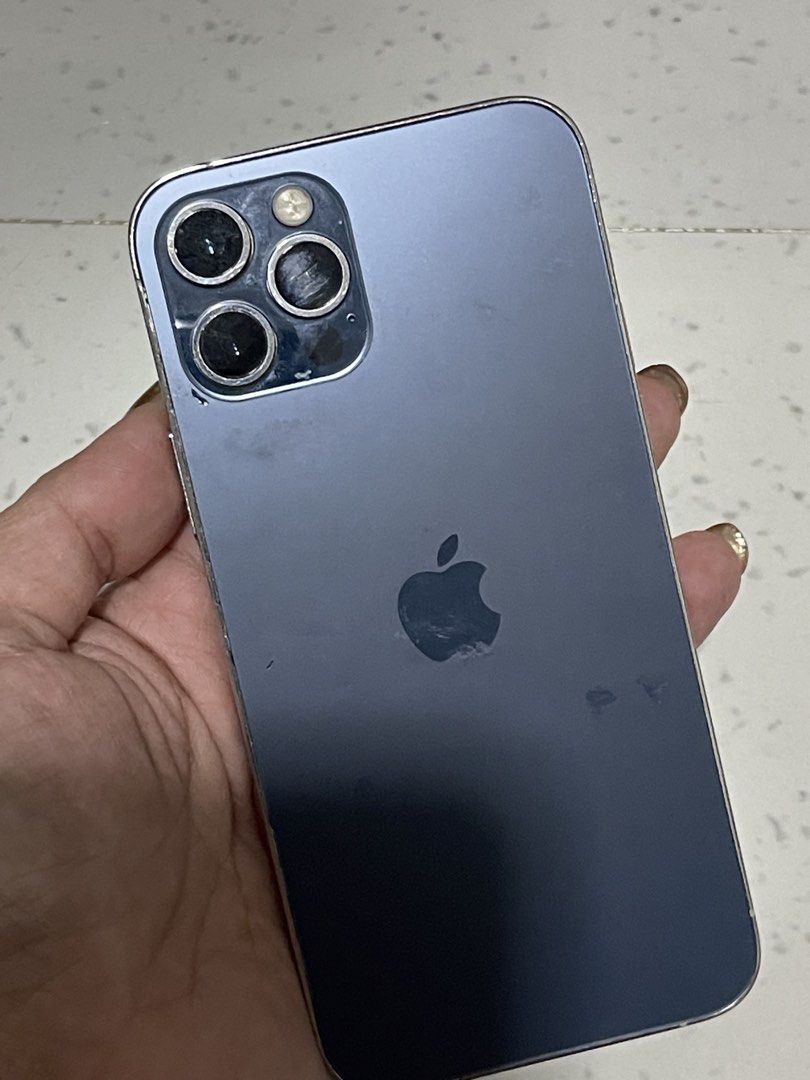 Iphone 12Pro 128gb (Category: iPhone 12 Series) located in Antipolo. Submitted by hideoutcloset88 (Listing ID 1467291449, Image 1). Description: FORSALE OR SWAP SA IPAD or Tablet ❣️❣️❣️ IPHONE 12 PRO 128GB • Battery Health 74% (Replace Battery) • Working Truetone • Working Icloud • Factory Unlock • No Sim Restriction (Any Sim Open Line) • Malinaw Both Cam • Minimal dents normal for pre owned • Smooth And Good Performance minsan lang humihina ang 