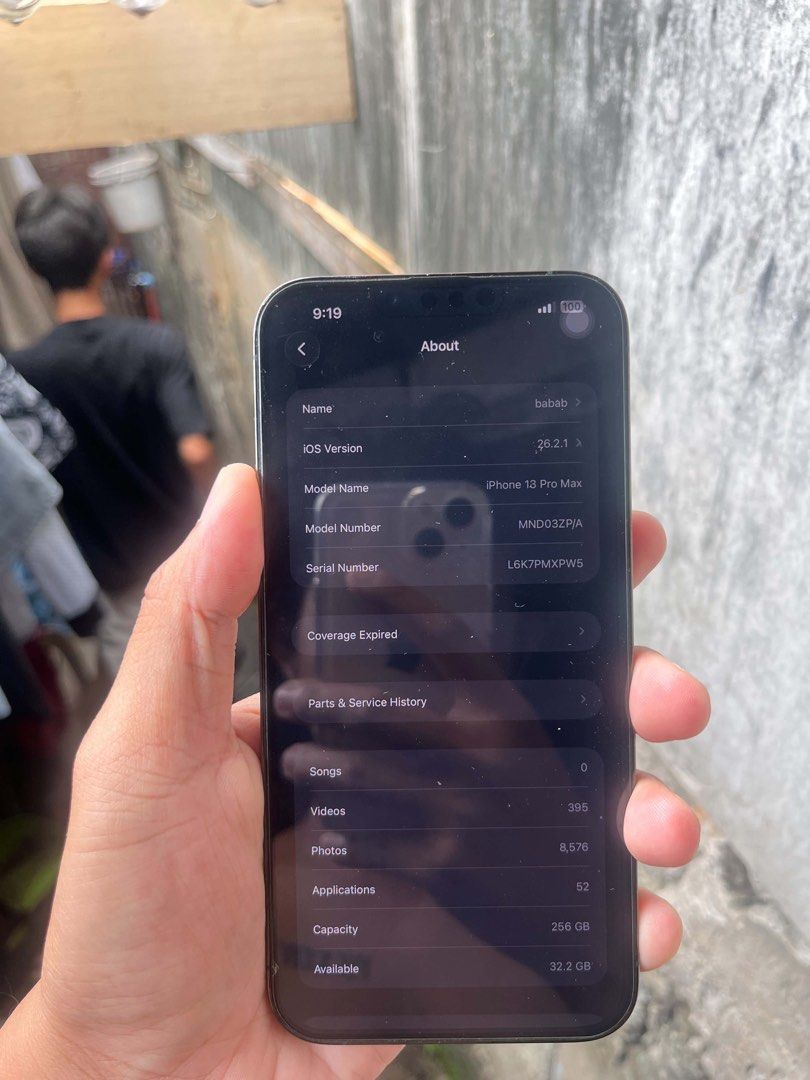 iPHONE 13 Pro Max 256GB (Category: iPhone 13 Series) located in Quezon City. Submitted by jcccccccccccccc (Listing ID 1467197167, Image 3). Description: ‼️FOR SALE‼️ IPHONE13 PROMAX 256gb PALIT LCD GENIUNE 73bh STILL ORIG MAKUNAT PA DIN NO SIM RESTRICTIONS ALL WORKING MAKINIS ANG UNIT BATASAN HILLS Q.C LOCATION CAN DO MEET UP AROUND Q.C.