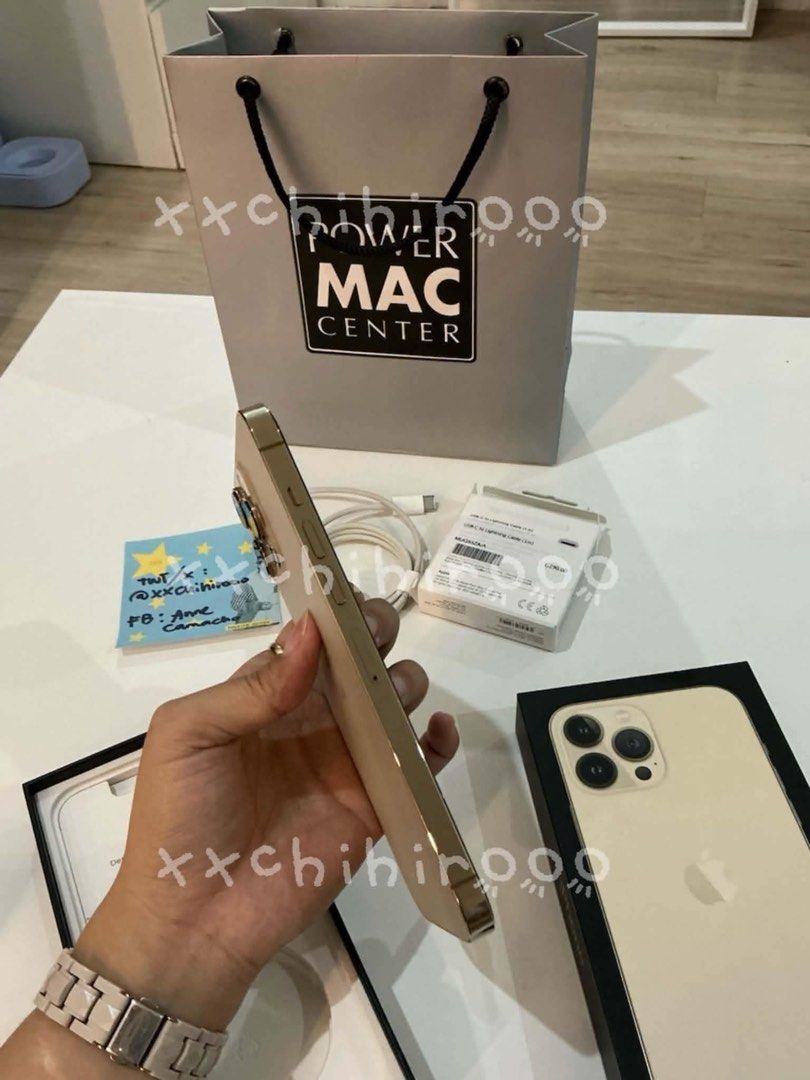 iPhone 13 Pro Max - Starlight (256GB) (Category: iPhone 13 Series) located in Cavite. Submitted by ayo_dd (Listing ID 1467358636, Image 3). Description: Wts Lfb >iPhone 13 Pro Max - Starlight (256GB) >Price: P28,000 >Condition: Excellent condition - 9.5/10 cosmetic rate >No dents, no functional issues >Small scratch on the upper right corner, hardly noticeable >80% Battery Health >Includes original lightning cable and original box >can meet up ar