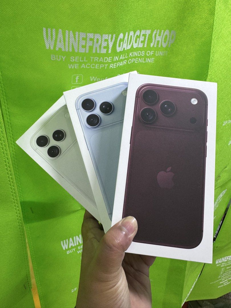 iPhone 18 Pro 256gb (Category: iPhone 18 Series) located in San Juan City. Submitted by wainefreygadgetshop (Listing ID 1467265641, Image 3). Description: iPhone 18 Pro 256gb (HK Variant) BRANDNEW SEALED NOT ACTIVATED AVAILABLE ALL COLORS For fast transaction call/text 09279452049,09704549340 *PAG COD SAMIN ANG PERSONAL RIDER Required po yung Payment First sa SHIPPING FEE !if our transaction is unsuccessful the shipping fee will be yours.Thank yo