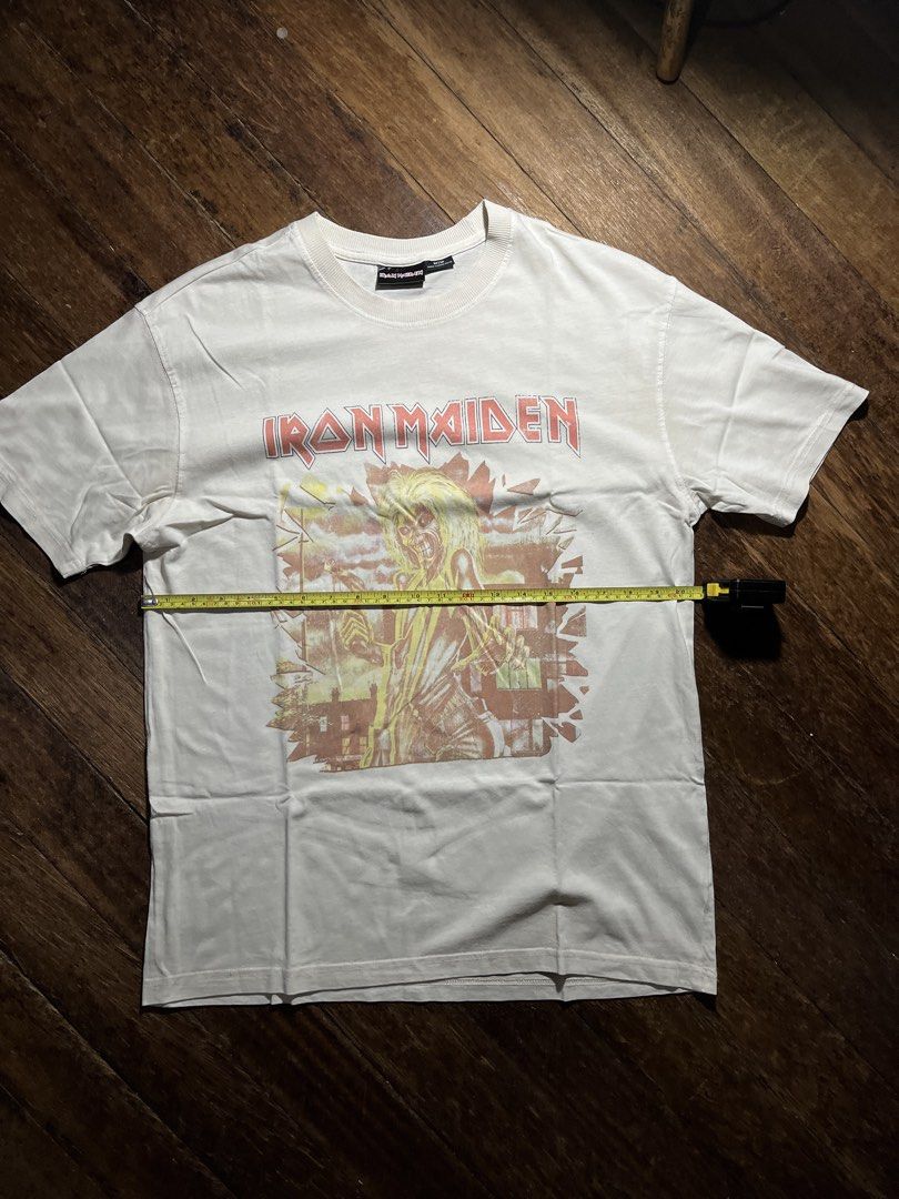 iron maiden tee (Category: Tshirts & Polo Shirts ) located in Manila. Submitted by h1dden.junkies (Listing ID 1467264252, Image 3). Description: ‼️KINDLY READ BEFORE OFFERING‼️ - item decluttering - cotton on - 20.5x 28.5 - mandaluyong loc - mop can be gcash or gotyme - j&t for delivery(payment first basis) - sf for j&t (80 -ncr) (100 - outside ncr) - lowballers will be blocked .