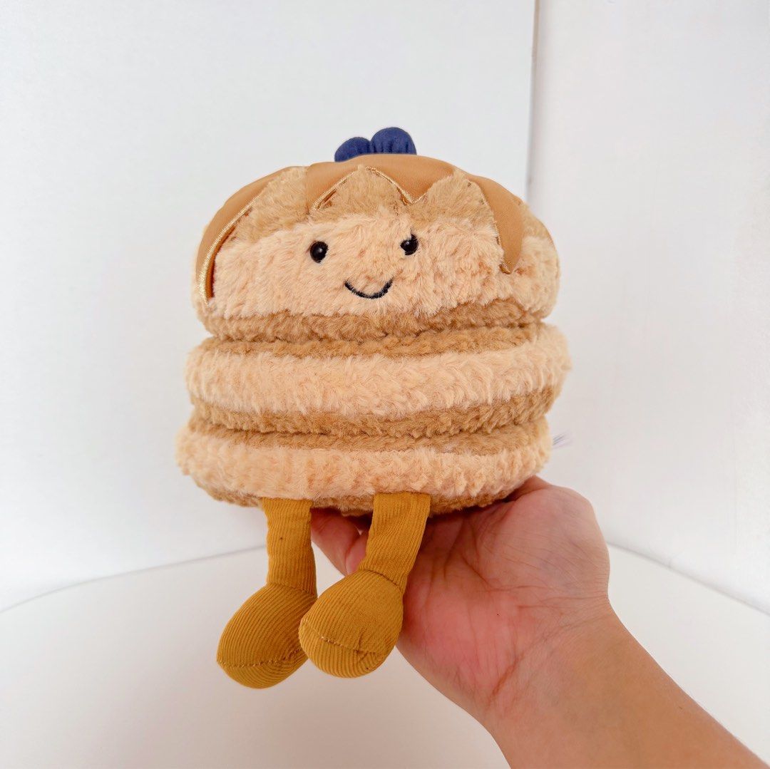 Jellycat Amuseables Fran Pancakes Plush (Category: Plushies & Soft Toys) located in Manila. Submitted by ashyyel_ (Listing ID 1467356380, Image 1). Description: authenticity not guaranteed .